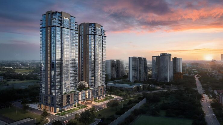 Hiranandani Fortune City under construction luxury township in Panvel